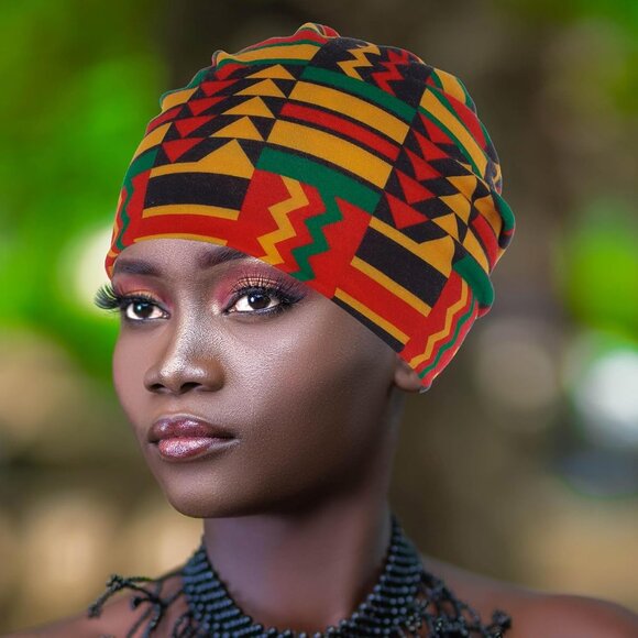 Bohemian Beanie Hats Headwear Cap Stretch Non Slip Bandanas Sleep Turbans Hats f - Picture 2 of 6